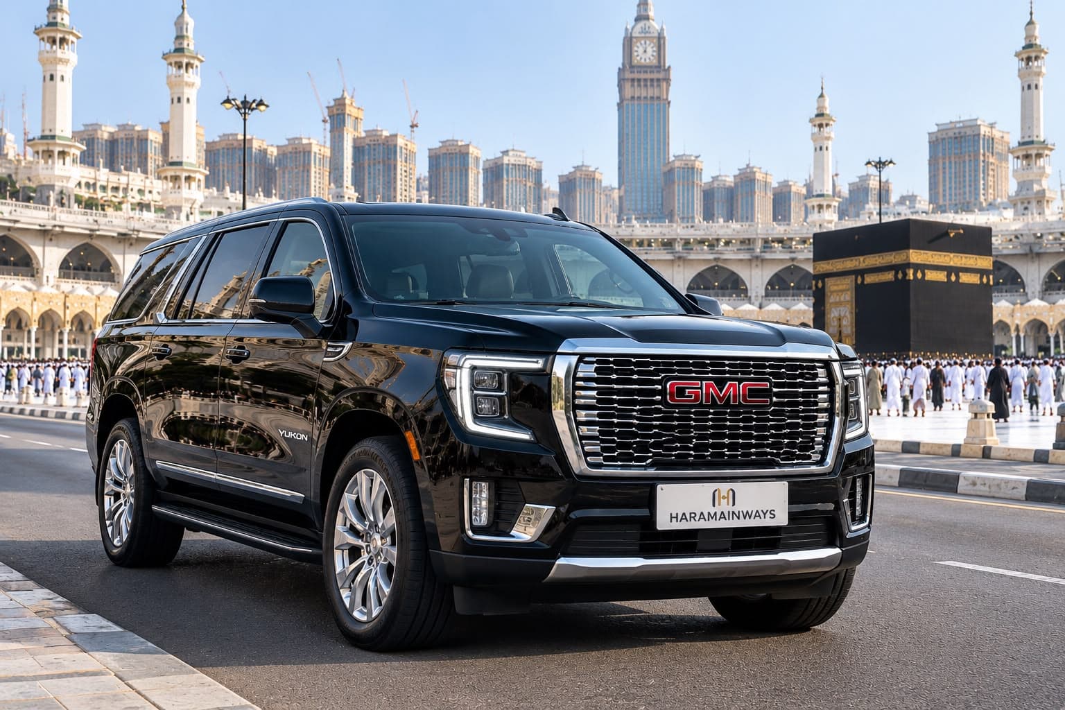 Black GMC Yukon Denali 2021-2024 in Makkah, Saudi Arabia